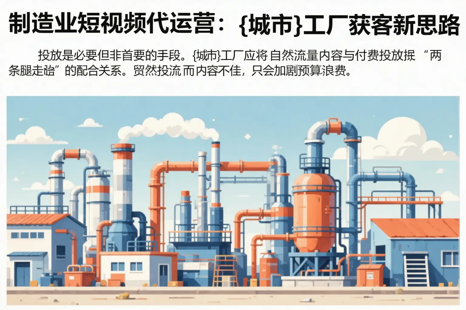 制造业短视频代运营：安塞工厂获客新思路