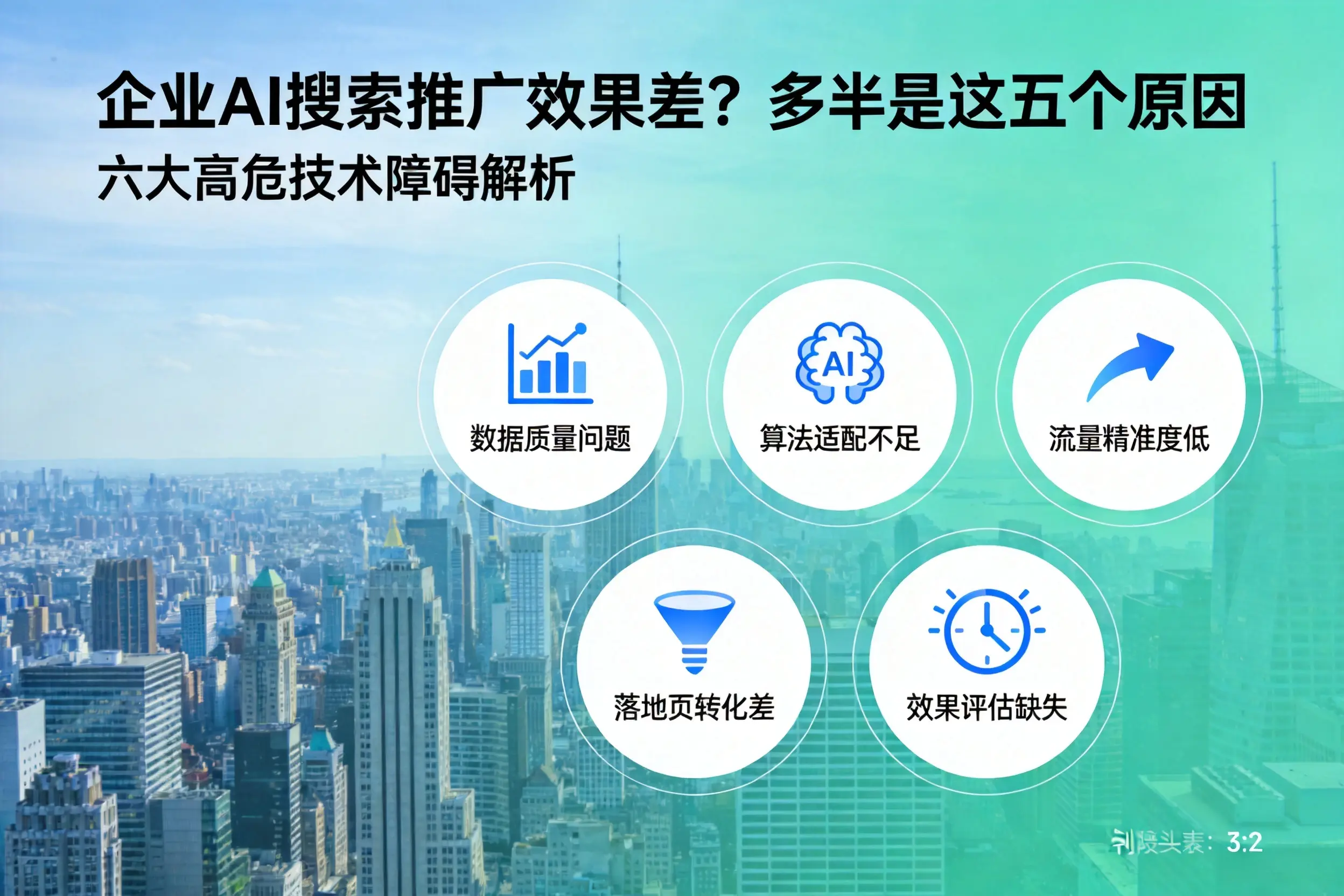 安塞企业AI搜索推广效果差?多半是这五个原因